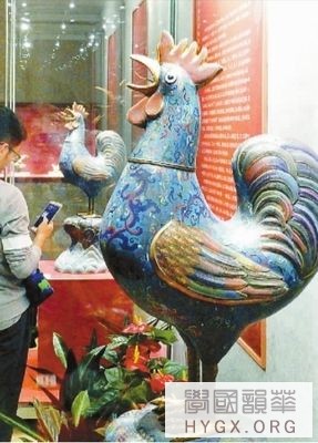 南京博物院举办鸡文物展